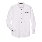 Harriton Men's Easy Blend™ Long-Sleeve Twill Shirt with Stain-Release