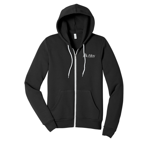BELLA+CANVAS® Unisex Sponge Fleece Full-Zip Hoodie